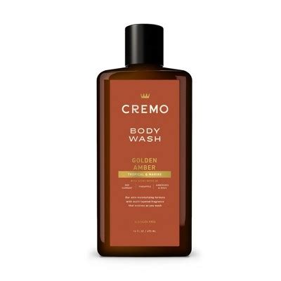 cremo body wash golden amber.